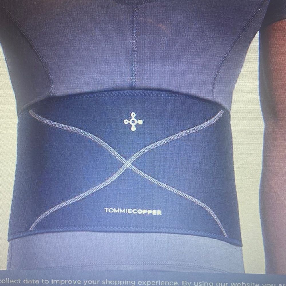 Tommie Copper mens comfort back brace new in package see pics for description